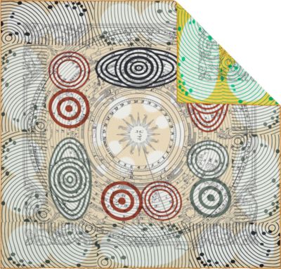 クリスマスファッション エルメスHERMES カレ90 カレ90 ランタン、風船